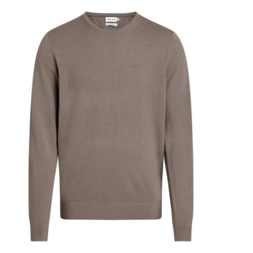 Merino Uld Crew Neck Sweater