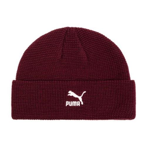 Maroon Patch Logo Beanie