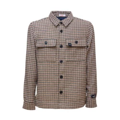 Tartan Overshirt med Brystlomme