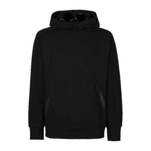 Diagonal Fleece Goggle Hoodie Style