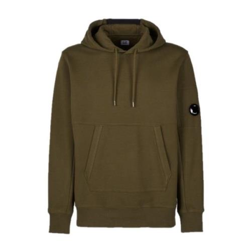 Diagonal Fleece Pullover Hoodie