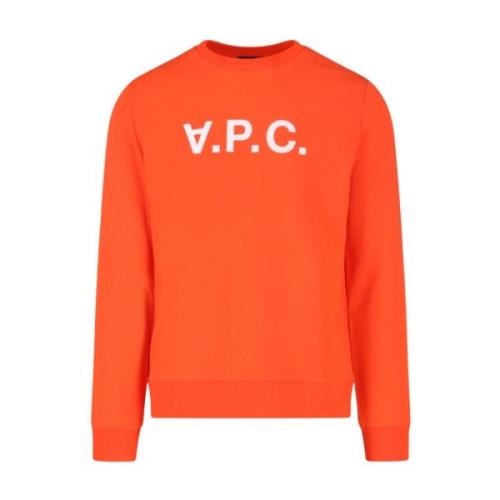 Orange Logo Sweater