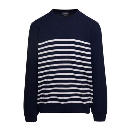 Stribet Crewneck Sweater