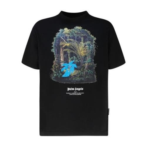 Jungle Print Grafisk T-Shirt