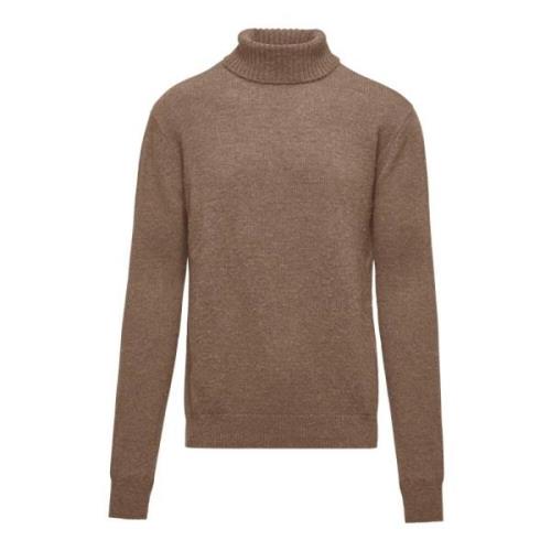 Varm Uld Blandet Turtleneck