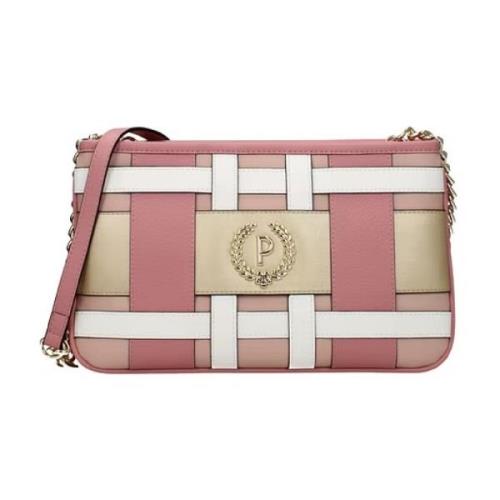 Multifarvet Geometrisk Cross Body Taske