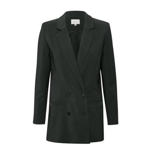 Cool Blazer med Lange Ærmer og Boxy Fit