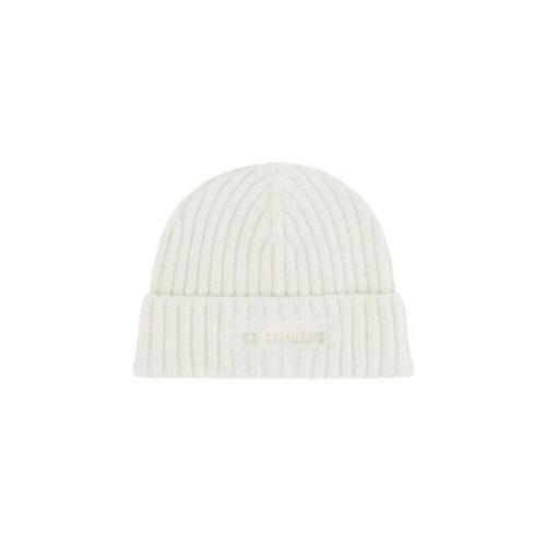 Ribbet Lammeuld Logo Beanie