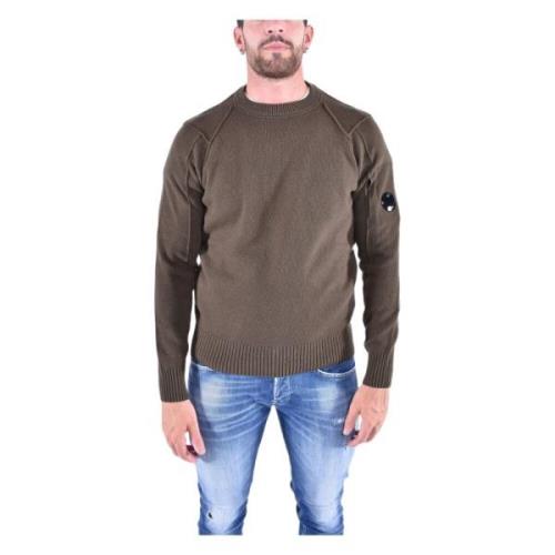 Ribbet Crew Neck Lambswool Sweater