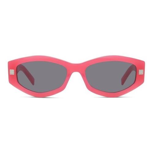 Skinnende Fuchsia Cat-Eye Solbriller