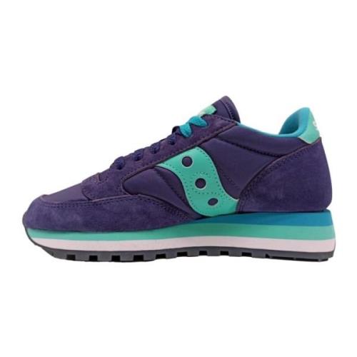 Navy/Aquamarine Jazz Sneakers Kvinder Stilfuld