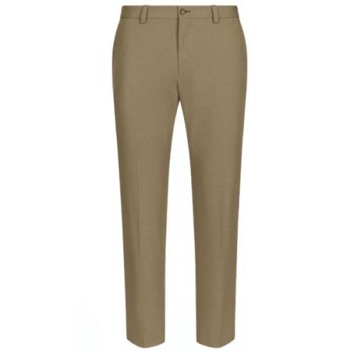 Khaki Tapered Chino Bukser