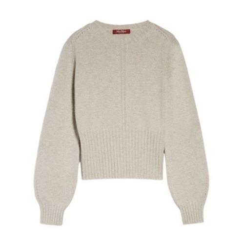 Uld og Cashmere Crewneck Sweater