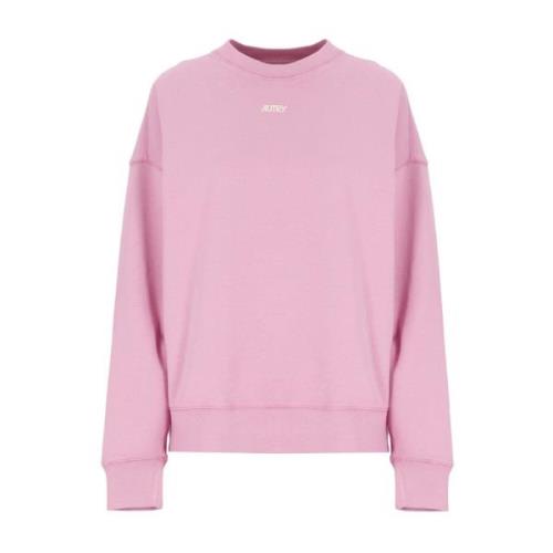 Pink Crew Neck Sweatshirt