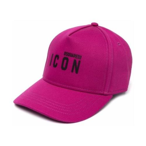 Pink Logo Baseball Cap, Moderne Stil