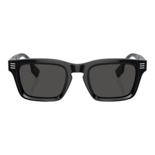 Rektangulære sorte solbriller