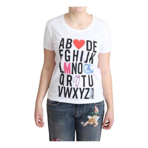 Alfabetsbogstaver Print T-shirt