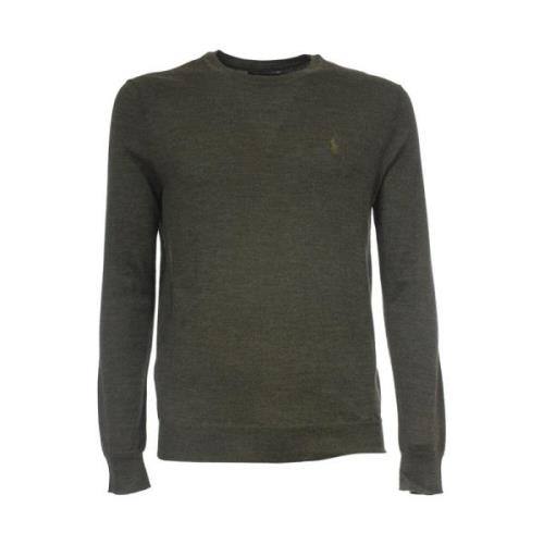 Italiensk Uld Crewneck Sweater