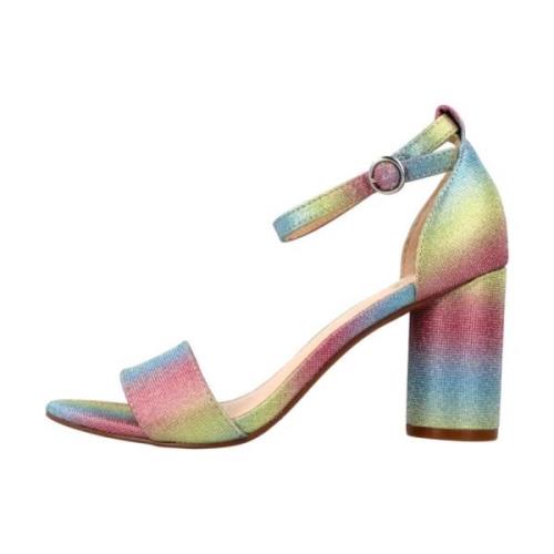 Glitter High Heel Sandaler