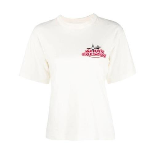 Hvid Sponsor Logo T-Shirt