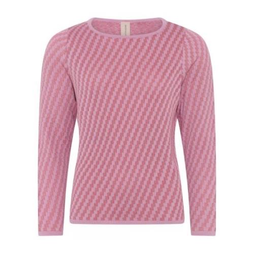 Særlig Ternet Pullover Bluse Lemonade