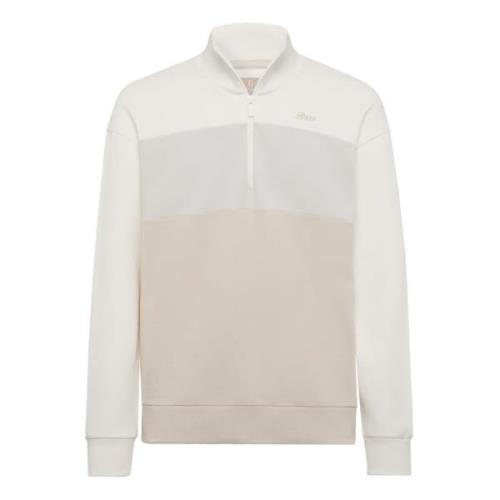 Half Zip Sweatshirt I Bomuldsblanding