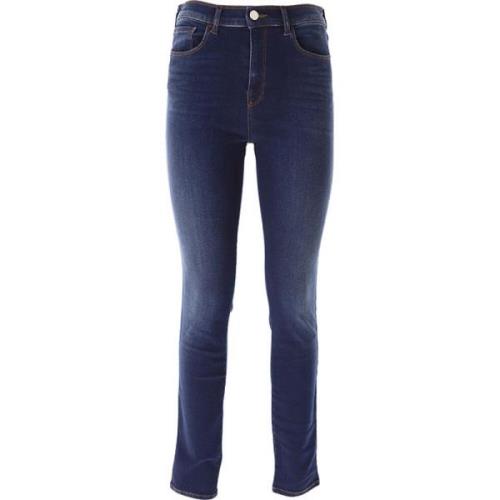 Moderne stil Højtaljede Skinny Jeans