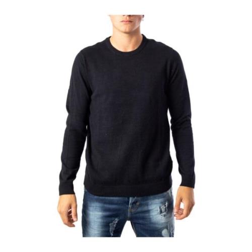 Basis Strikket Crew Neck Sweater