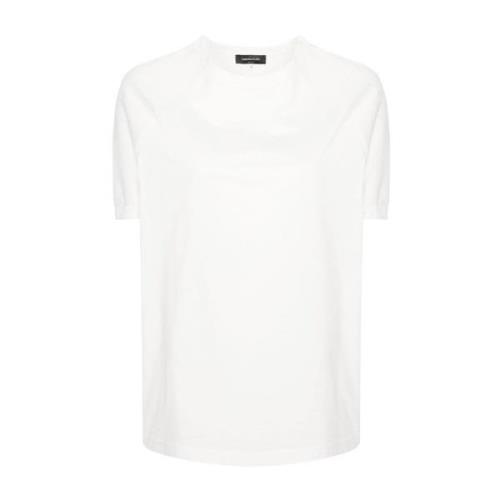 Hvide Bomuld Jersey T-shirts og Polos