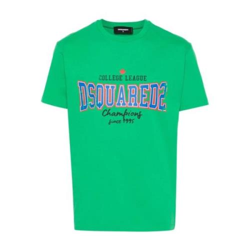 Smaragdgrøn College League T-shirt