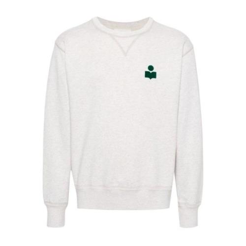 Ecru/Emeraude Sweatshirt - Stilfuldt Casual Tøj