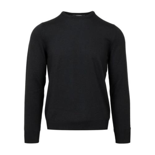 Strikket Crew Neck Sweater