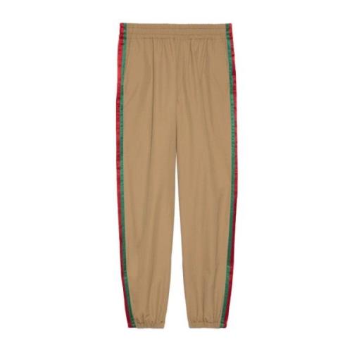 Grøn Web-Stripe Track Pants