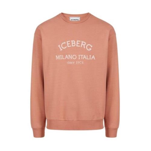 Sweatshirt med logo