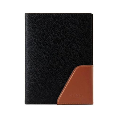 Heritage Travel Wallet, Sort-Cognac