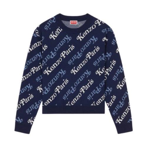 Blå Monogram Sweaters
