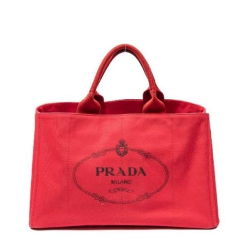 Pre-owned Canvas prada-tasker