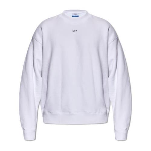 Sweatshirt med logo