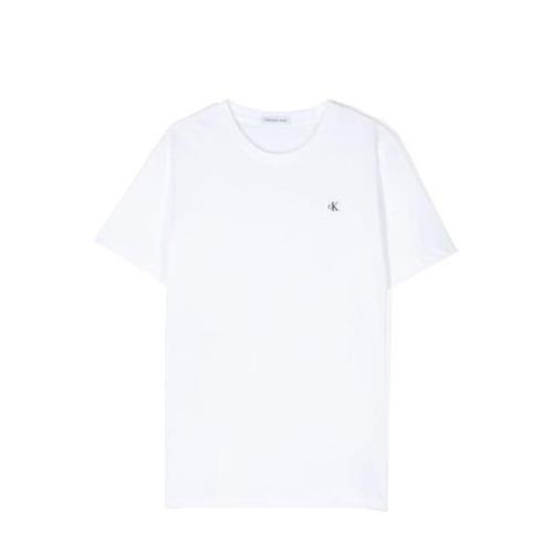 Hvide T-shirts og Polos i Bomuld med Logo