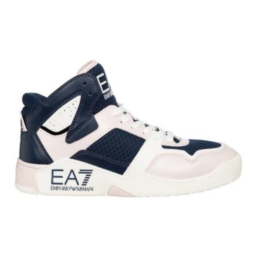 Multifarvet High-Top Sneakers