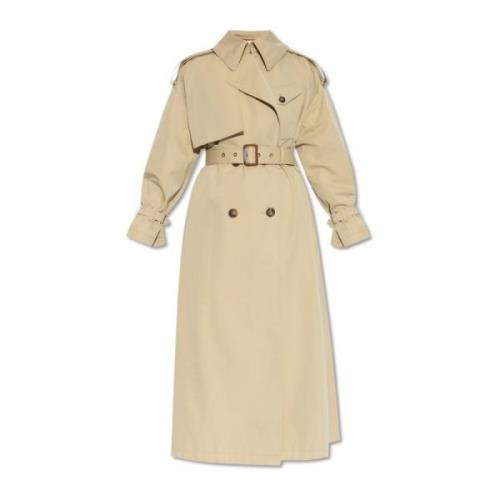 Dobbeltbrystet trenchcoat