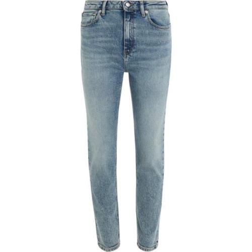 Lys Denim Slim Jeans til Kvinder