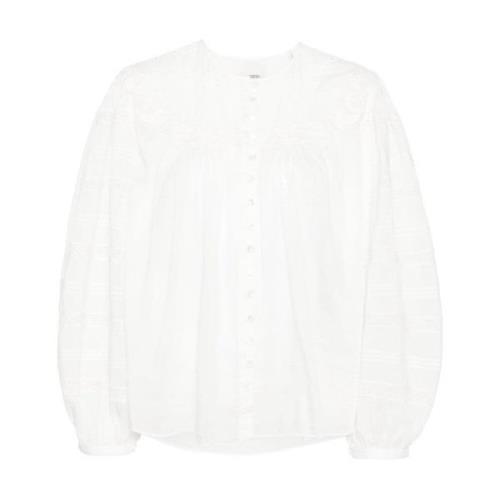 Hvide skjorter med 5,0 cm skygge og 55,0 cm omkreds