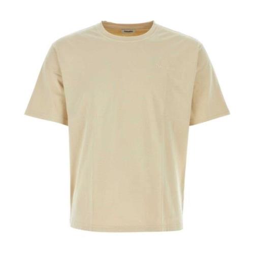 Beige Reece Bomuld T-Shirt