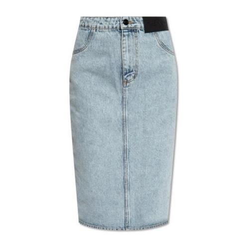 Malmo Maxi denim nederdel