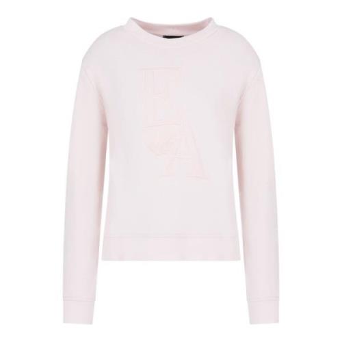 Bomuld Logo Broderet Sweater