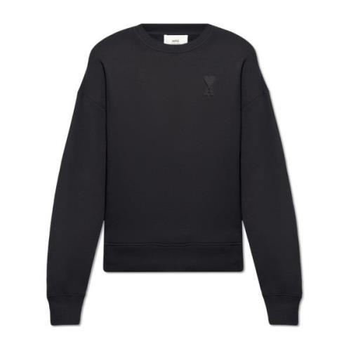 Sweatshirt med logo