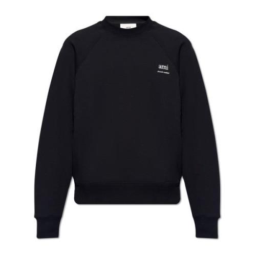 Sweatshirt med logo