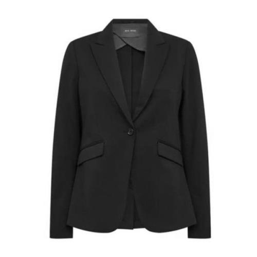 Klassisk Charm Blazer Sort