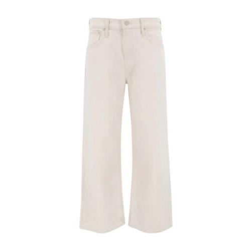 Stilfulde Cropped Wide Leg Jeans